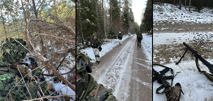 Õppus pärast pikka pausi, taastumine ja varustus